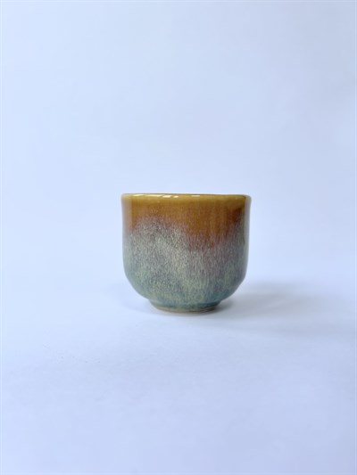 Peach Stoneware Türk Kahvesi Fincanı