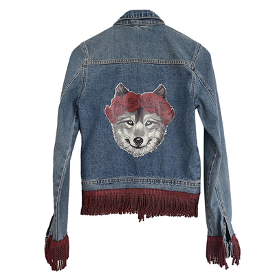 Flower Wolf Jean Ceket