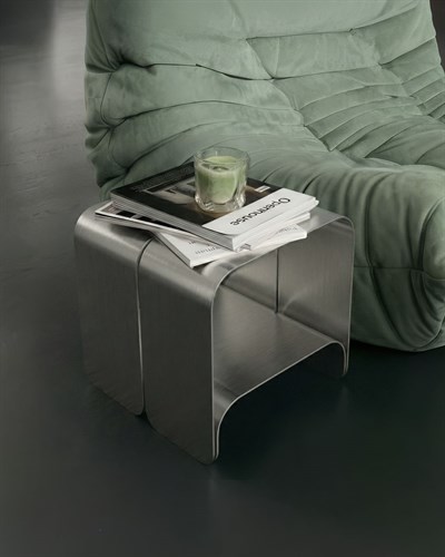 Fluere Paslanmaz Çelik Sehpa