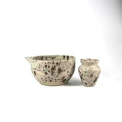 Freckle Stoneware Matcha Seti