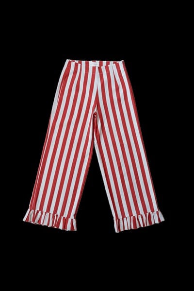 Frill Stripes Pantolon