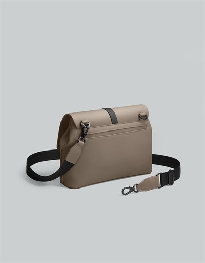Gaston Luga Splash Crossbody Medium Çanta - Kahverengi