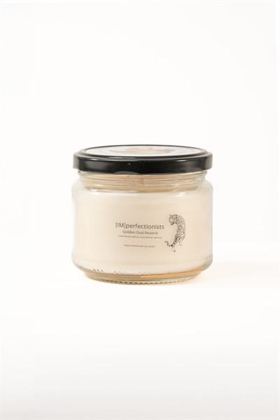 Golden Oud Reverie Büyük Boy El Kremine Dönüşebilen Mum