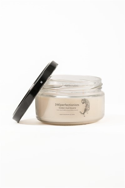 Golden Oud Reverie El Kremine Dönüşebilen Mum