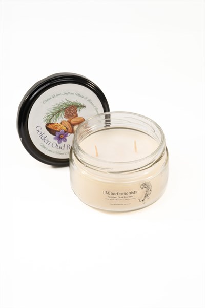 Golden Oud Reverie El Kremine Dönüşebilen Mum