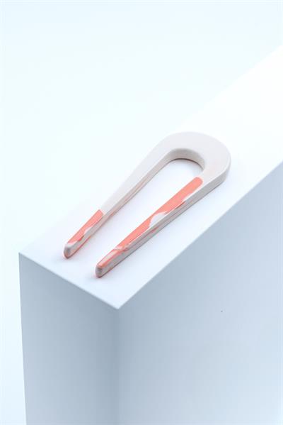 Groovy Porselen Hair Pin