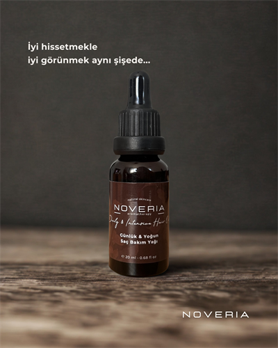 Günlük ve Yoğun Saç Bakım Yağı - 20 ml