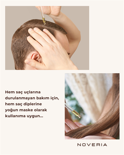 Günlük ve Yoğun Saç Bakım Yağı - 20 ml
