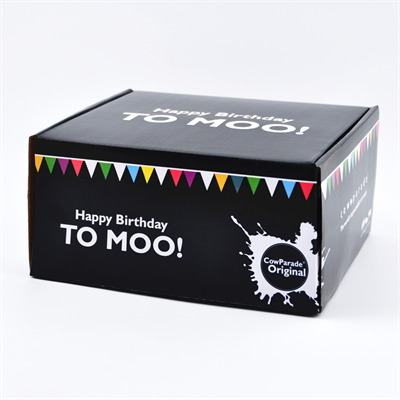 Happy Birthday To Moo! - El Yapımı Dekoratif İnek Figürü