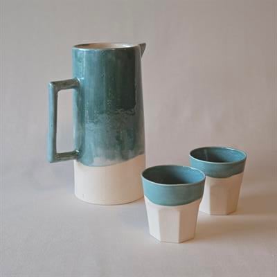 Seramik Sürahi ve Bardak Seti- Mai