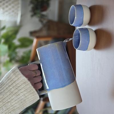 Seramik Sürahi ve Bardak Seti- Serenity 