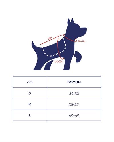 Hounds Tooth Grey Boyun Tasması