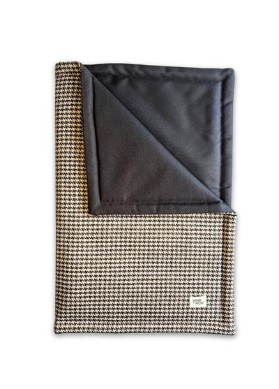 Hounds Tooth Grey Outing Mat