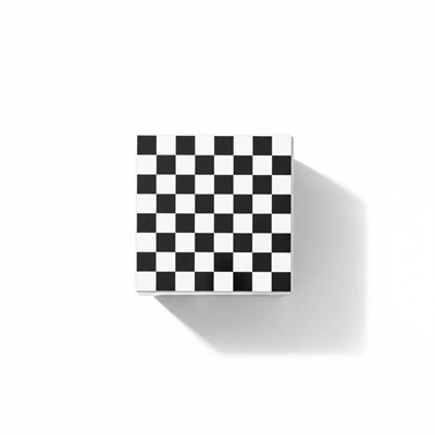 Initium Mini Satranç Desenli Mozaik Yan Sehpa