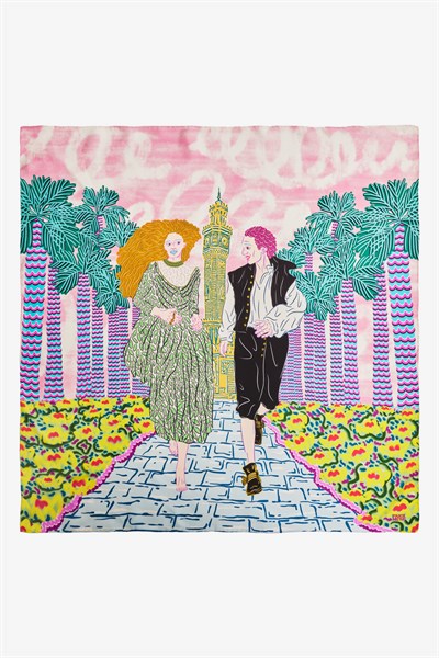 İpek Fular - Apollon & Daphne