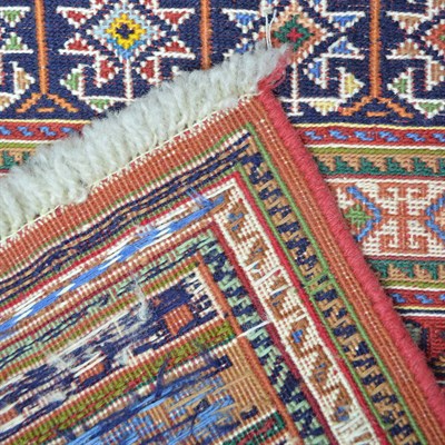 İran Zolanvari El Dokuma Kiremit Rengi Sumak Kilim Yolluk 34x143 cm