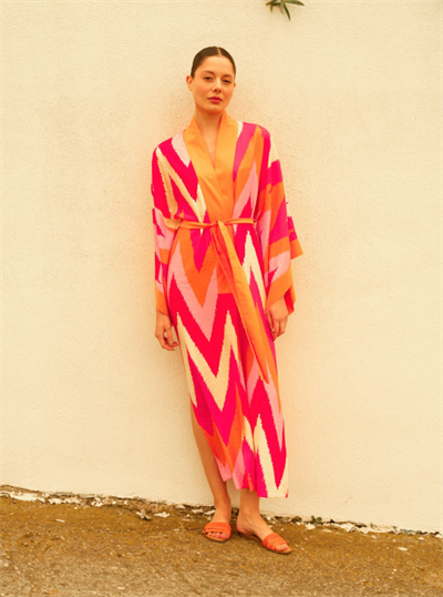 Jane Zigzag Kaftan