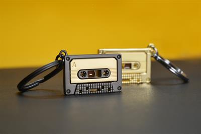 Metalmorphose Kaset Anahtarlık