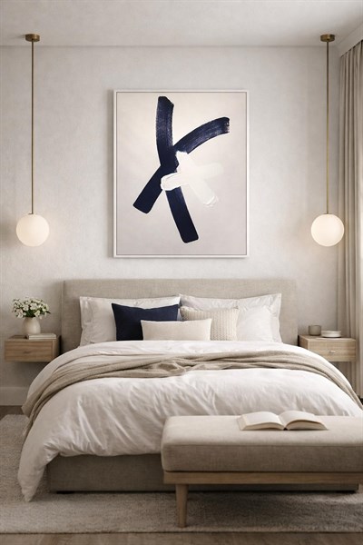 Kesişim El Yapımı Tablo