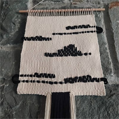 Kopuk Zincir - El Dokuması Duvar Kilimi