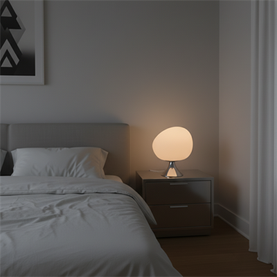 Krom Egg Dekoratif Aydınlatma