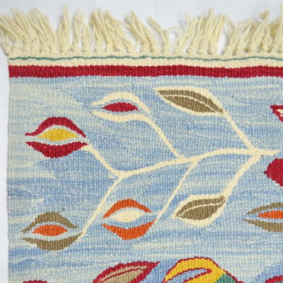 Lale Motifli El Dokuma Uşak Kilim Yolluk 60x175 cm