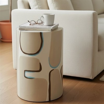 Latte Sky Mas Ahşap Sehpa