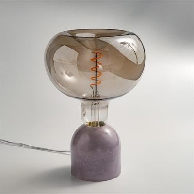 Lavender Smoke Beton Dekoratif Aydınlatma, Abajur, Masa Lambası