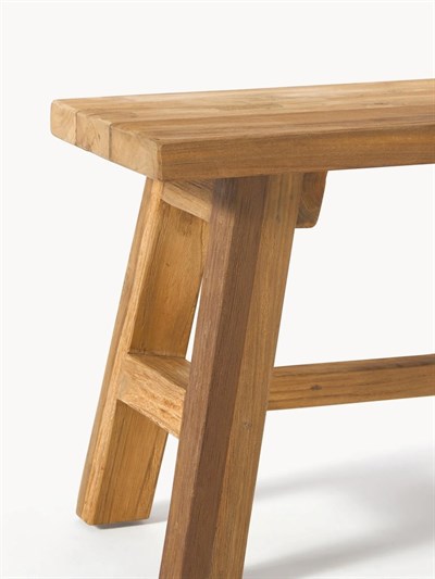 Lawas Teak Ahşap Bank 120 cm
