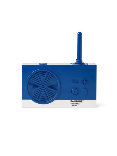 Lexon x Pantone Tykho 3 Bletooth Hoparlör ve Radyo Mavi