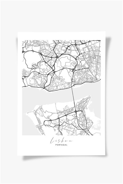 Lisbon City Map