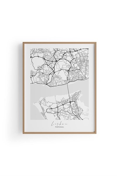 Lisbon City Map