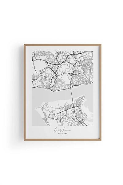 Lisbon City Map