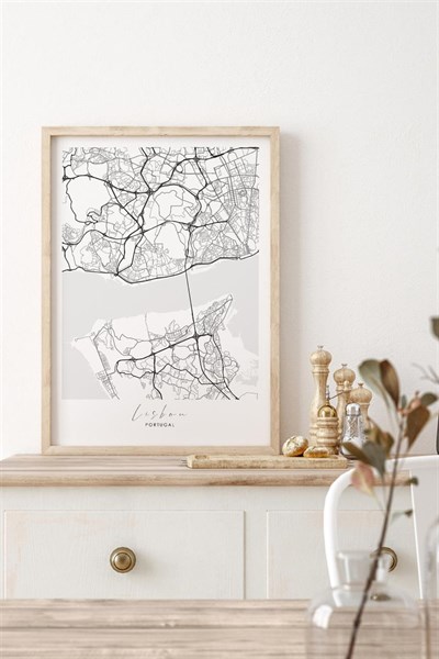 Lisbon City Map