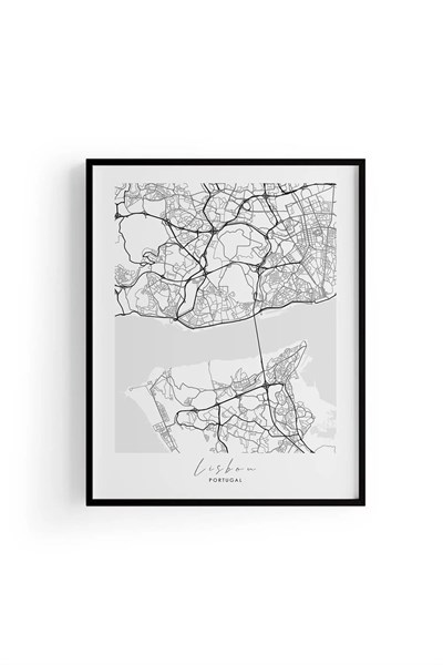 Lisbon City Map