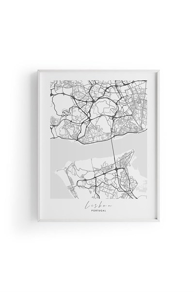 Lisbon City Map