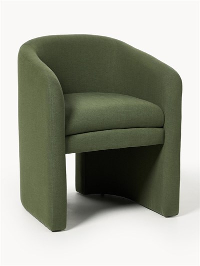 Mairo Modern Kumaş Kaplamalı Şık Salon Koltuğu 63cm Genişlik