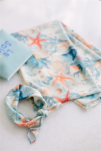 Marine Keten Bandana & Pareo | Pure Paris