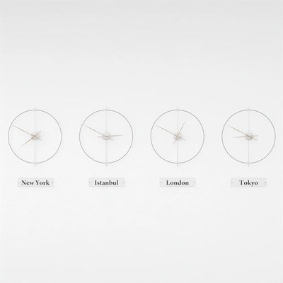 Massive Simple World Clocks Duvar Saati