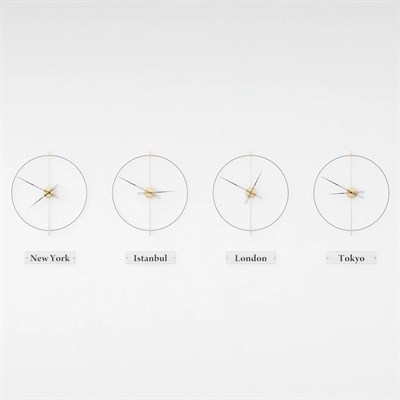 Massive Simple World Clocks Duvar Saati