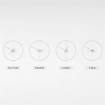 Massive Simple World Clocks Duvar Saati