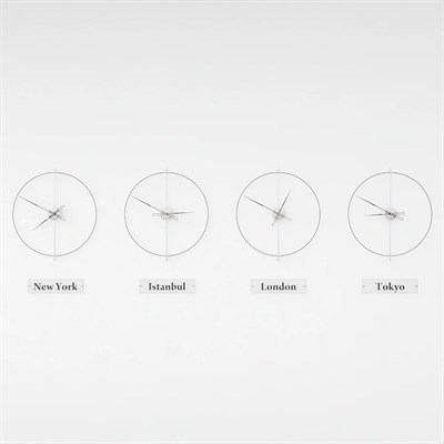 Massive Simple World Clocks Duvar Saati