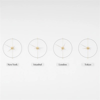 Massive Simple World Clocks Duvar Saati