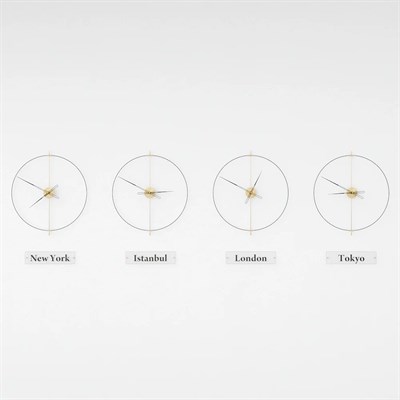 Massive Simple World Clocks Duvar Saati