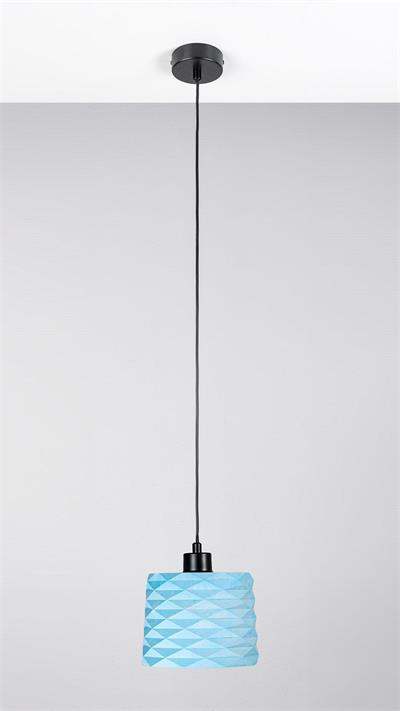 Mavi Prizma Beton Tavan Aydınlatması