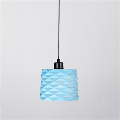 Mavi Prizma Beton Tavan Aydınlatması