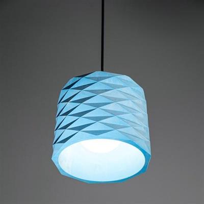 Mavi Prizma Beton Tavan Aydınlatması