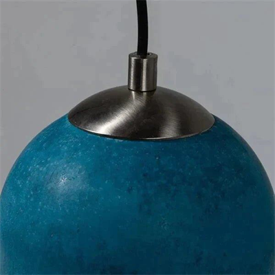 Mavi Beton Tavan Aydınlatması