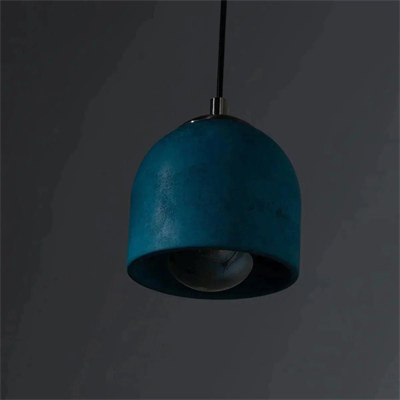 Mavi Beton Tavan Aydınlatması