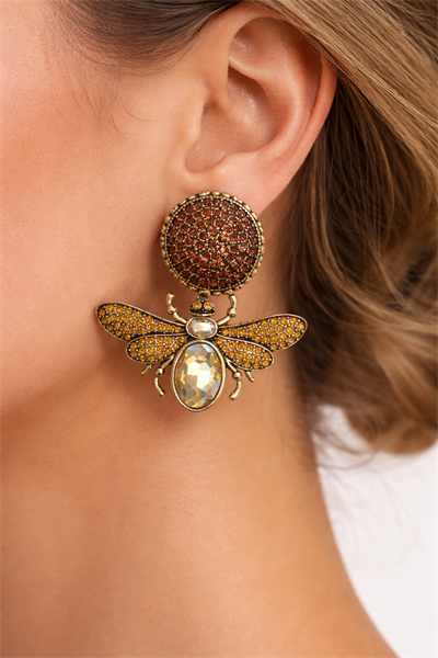 Mayra Chocolate Küpe